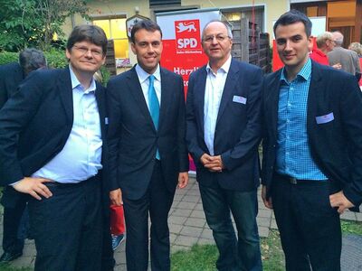 Walter Hörnig, Nils Schmid, Thomas Kraft, Levent Akbulut